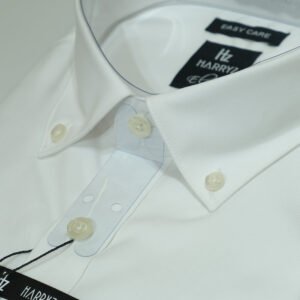 White Shirt Button Down Plain Supima Cotton(EL-04)