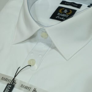 White Shirt Plain CVC(EK-05)