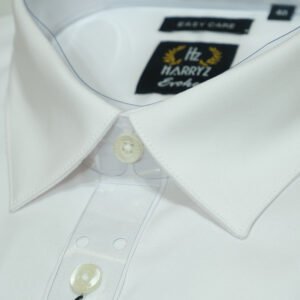 White Shirt Double Cuff Plain Supima Cotton(EK-02)